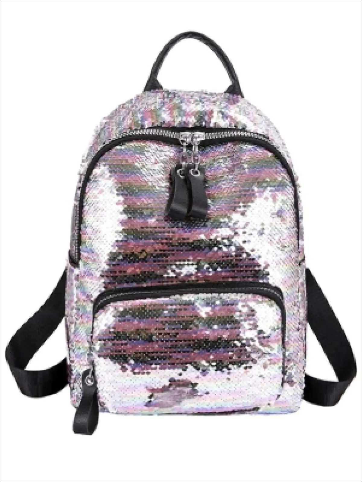 5 Multi-Color Sparkle Sequin Backpack