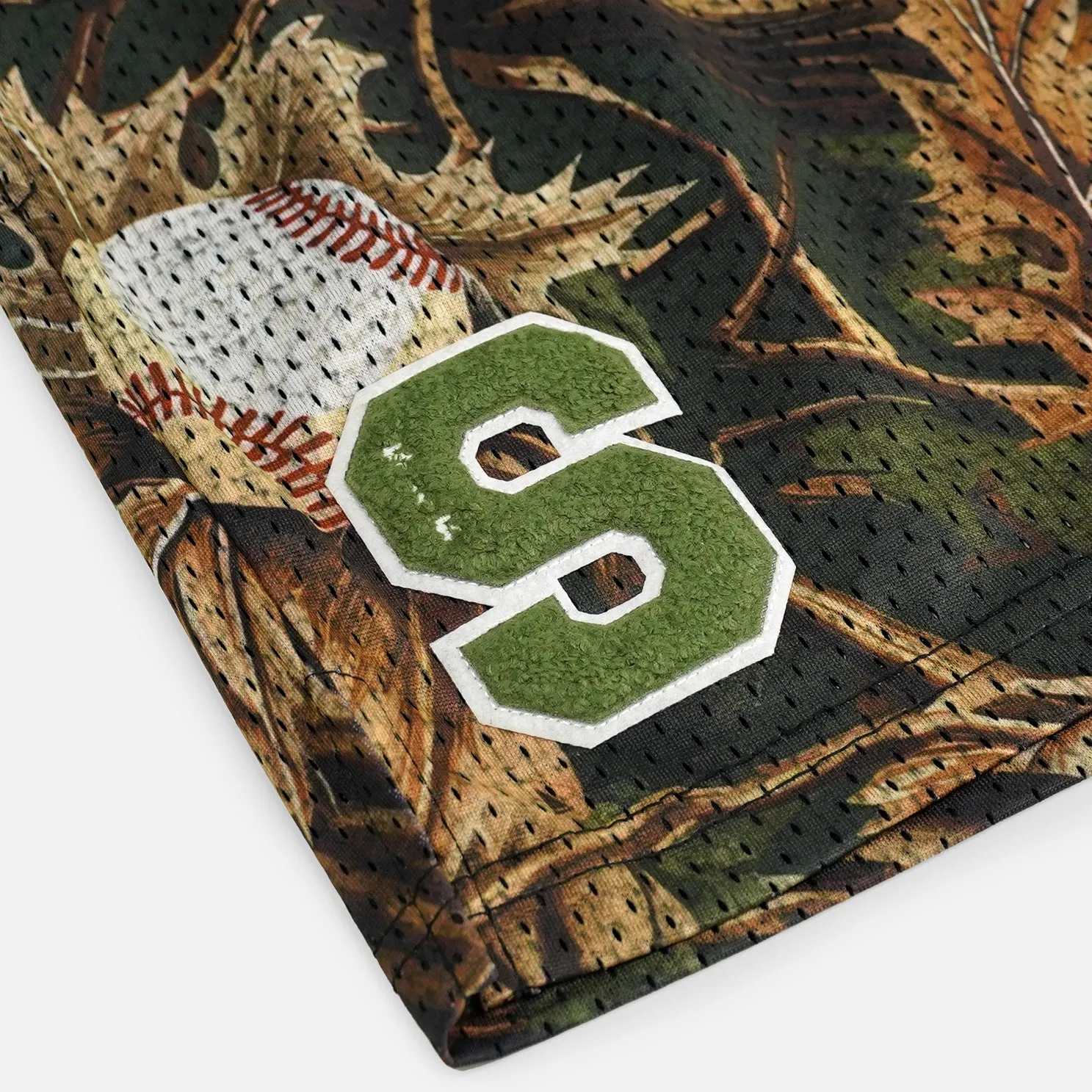 Baseball Forest Camo Shorts - 5