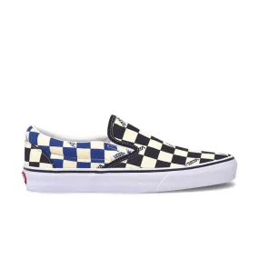 Big Check Slip-On Black/Navy - Footwear