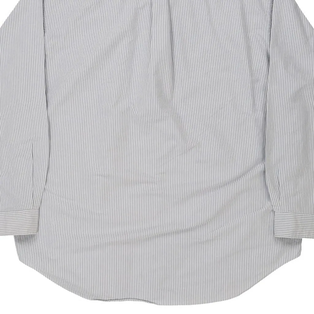 Blake Ralph Lauren Striped Shirt - XL Blue Cotton