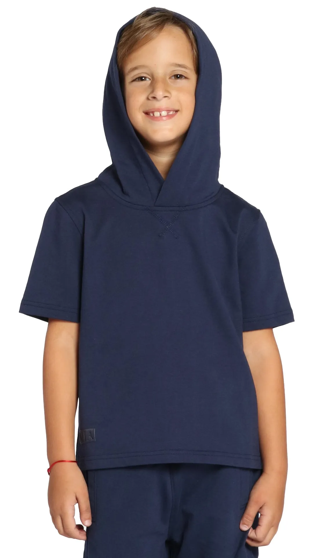 Boys Blank Hoodie T-Shirt | MS-765K