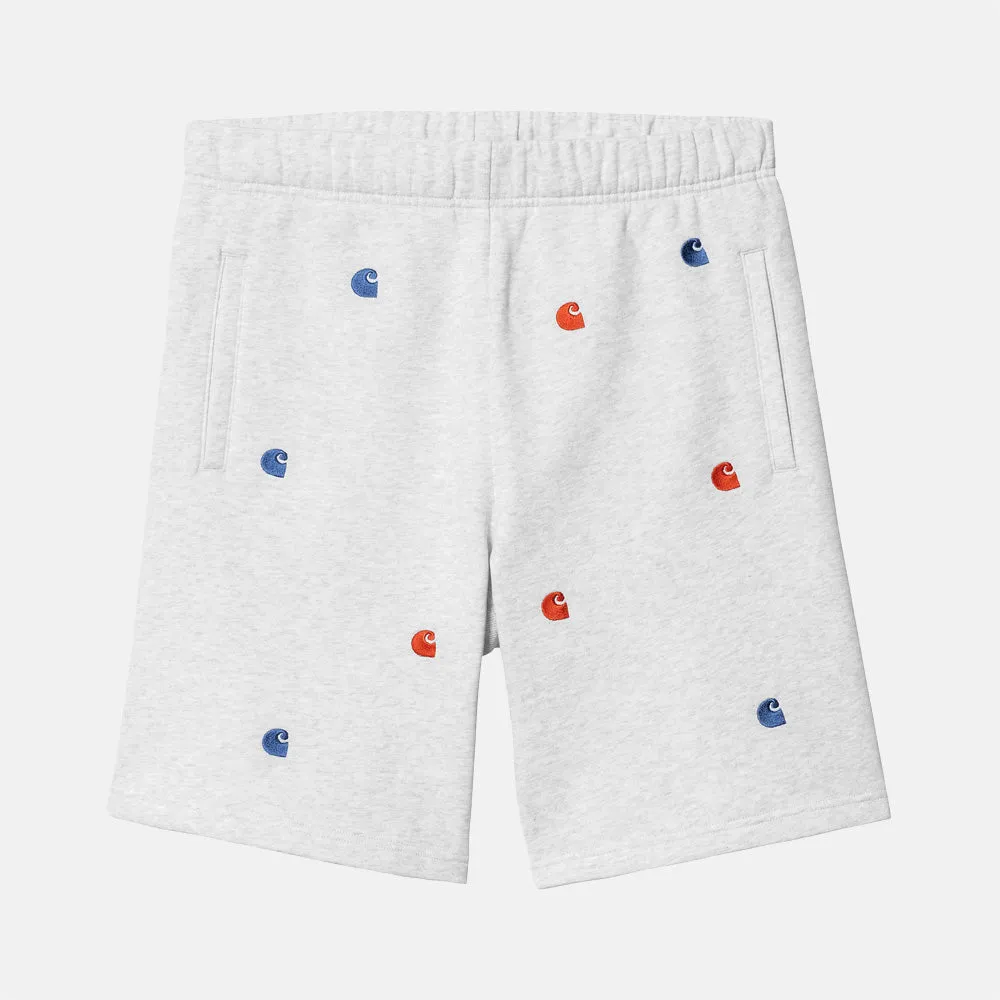 Carhartt WIP - Seek Sweat Shorts - Ash Heather