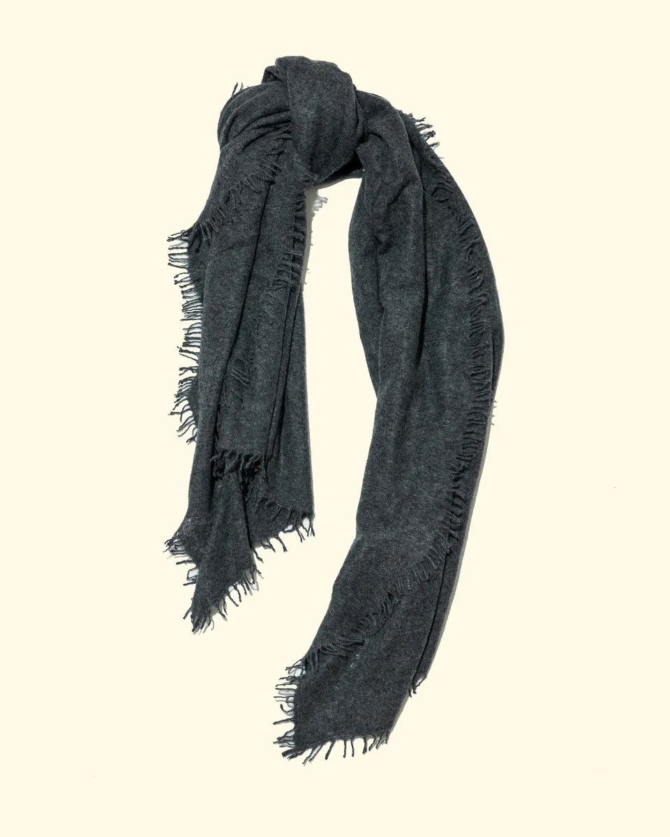 Cashmere Scarf | Charcoal