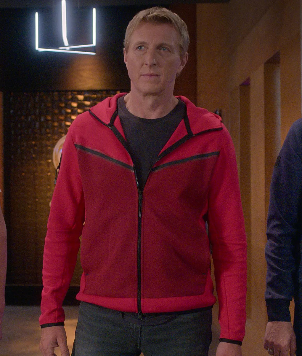 Cobra Kai S05 Johnny (William Zabka) Track Hoodie | TLC