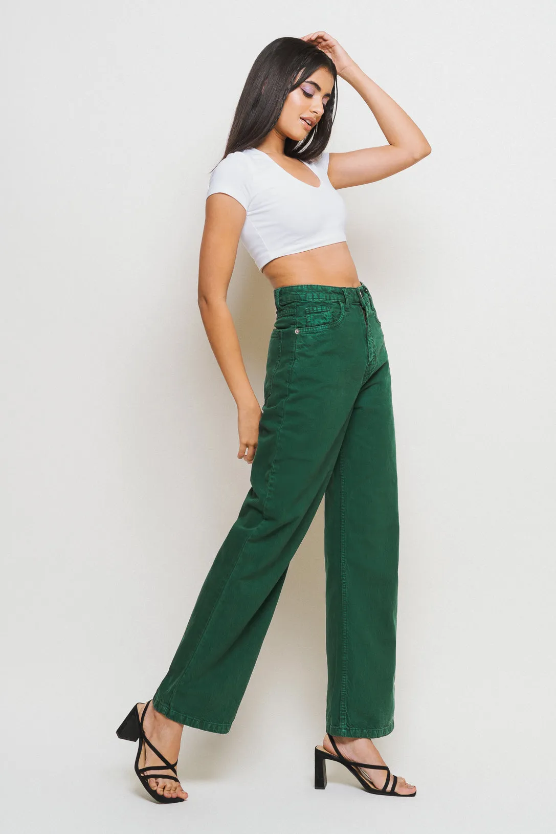 Denim Verdant Straight Pants