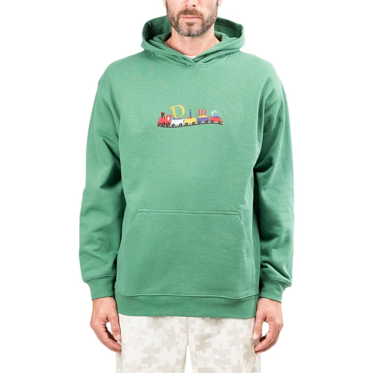 Dime Classic Train Hoodie (Green)