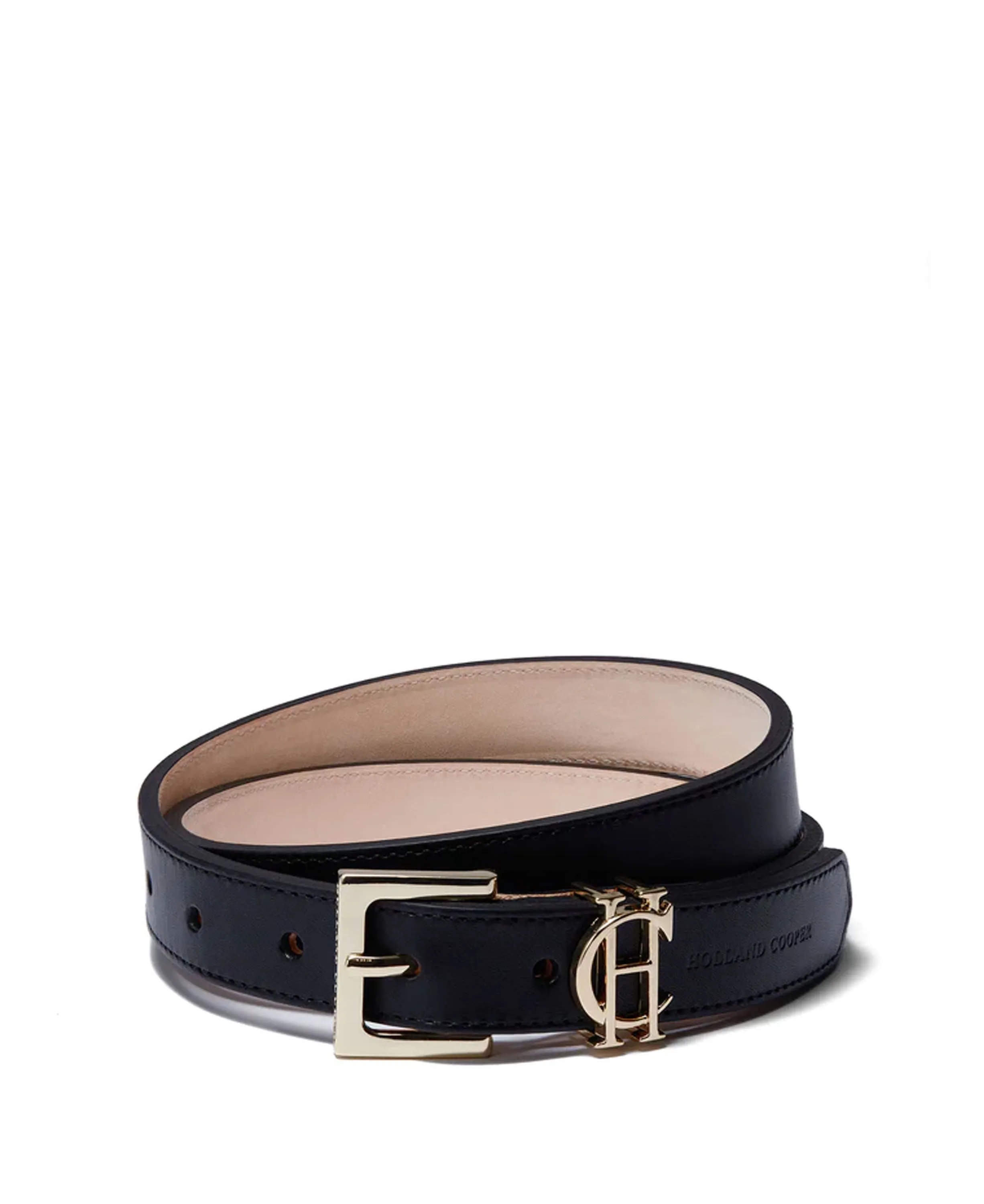 HC Slim Logo Belt                             Black