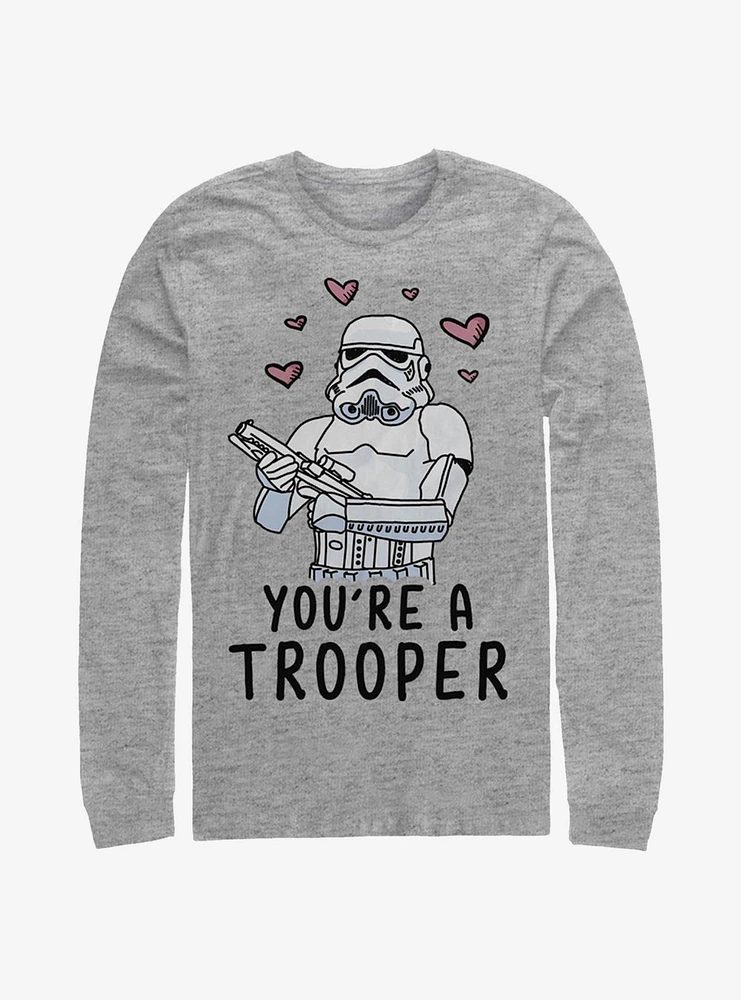Hot Topic Star Wars Trooper Love Long-Sleeve T-Shirt