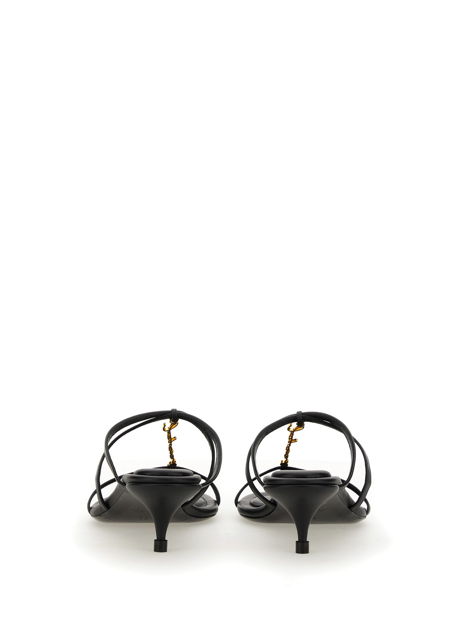 JACQUEMUS    PRALU LEATHER LOW SANDAL