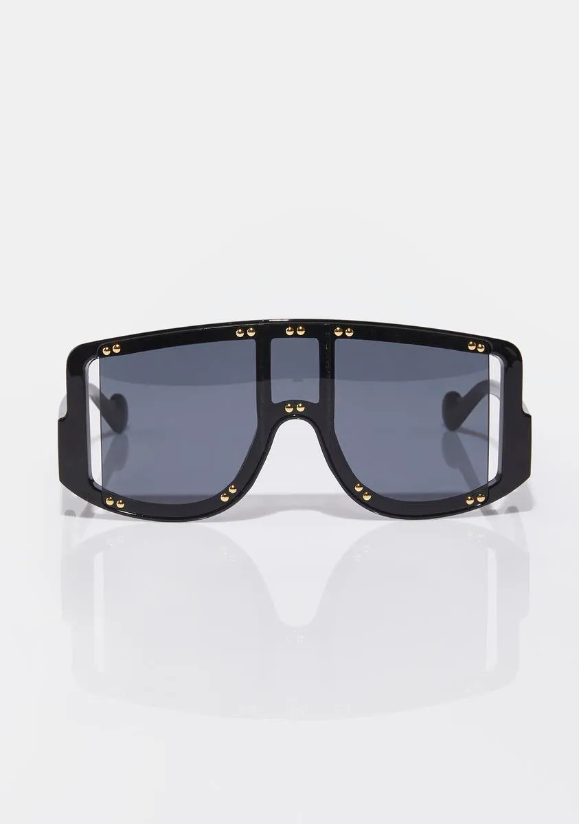 Midnight Futurecast Shield Sunglasses-