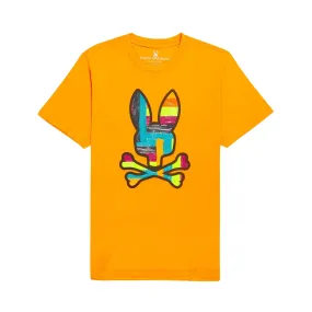 Psycho Bunny Dyckman Graphic Tee (Yukon Gold)
