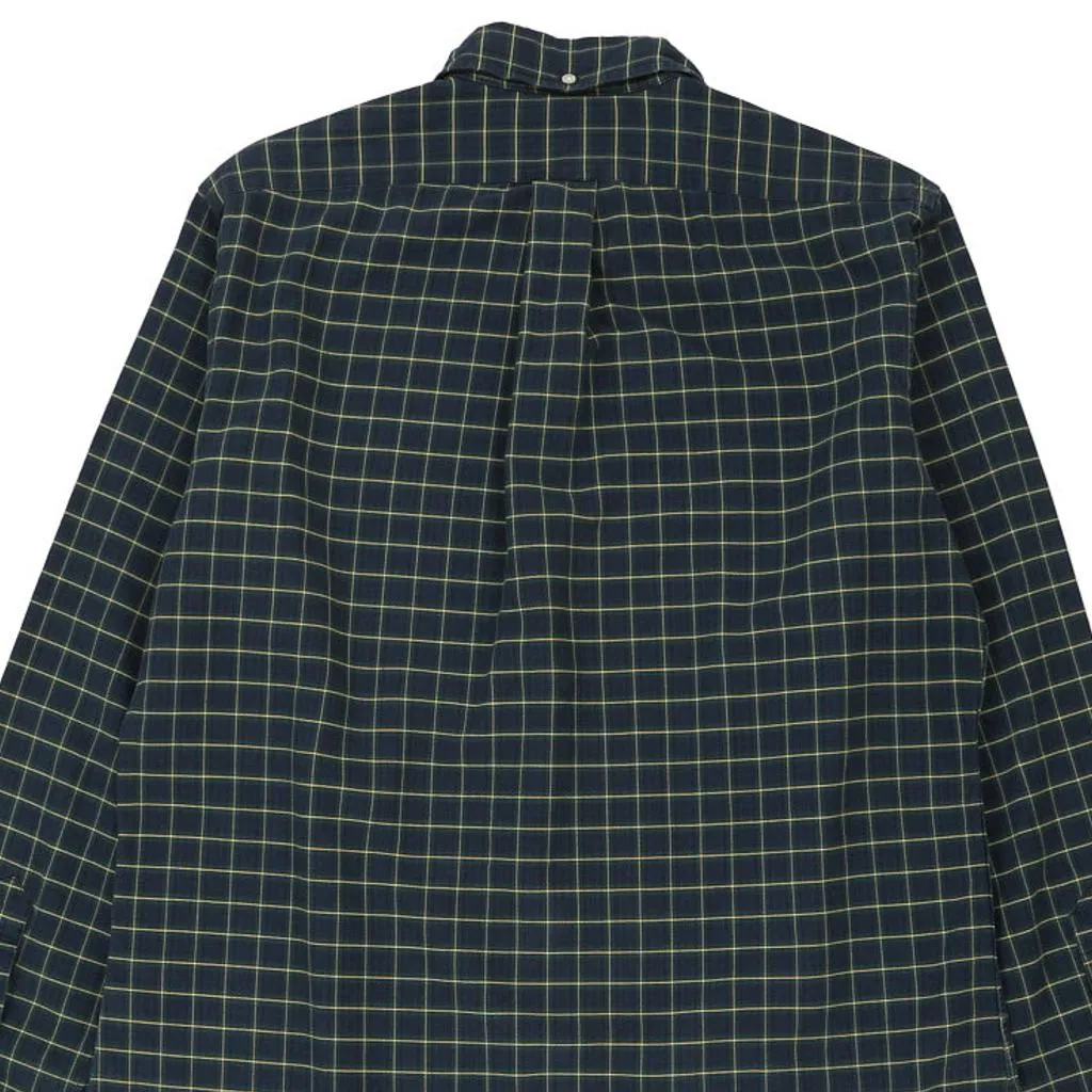 Ralph Lauren Checked Shirt - Medium Navy Cotton