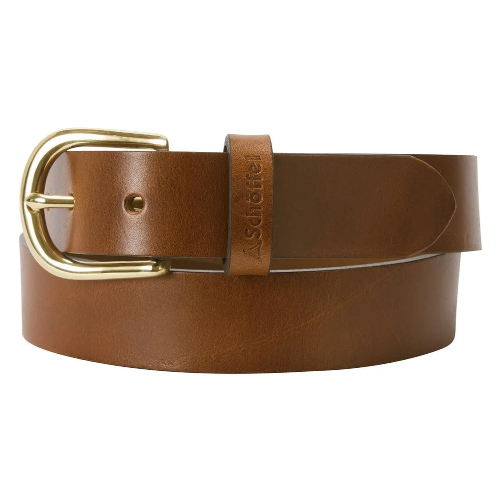 Tideswell Leather Belt                             Chestnut