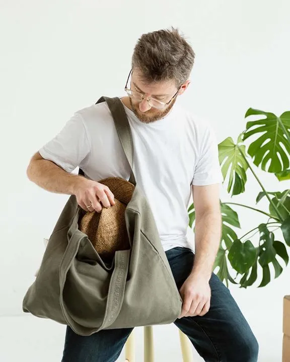 Tintok Bag Unisex Canvas Rima Khaki