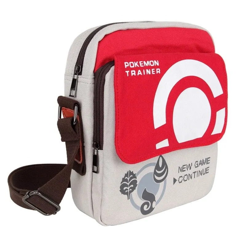 Trainer Shoulder Bag + Pin Pixel Art