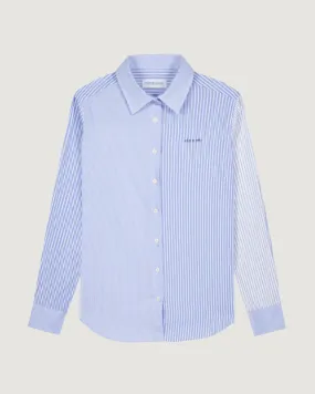 'wine & Chill' dewet popelin shirt