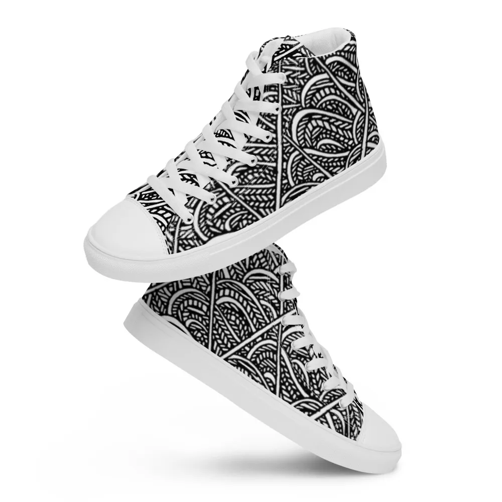 Women’s high top canvas shoes – Waters Unite